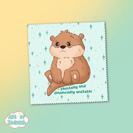 opie unstable glasses cloth