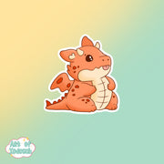 Toasty the dragon 2 sticker