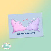 we are manta be postcard