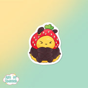 bumbleberry happy sticker