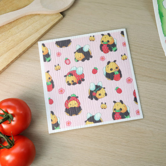 bumbleberry Swedish dish cloth