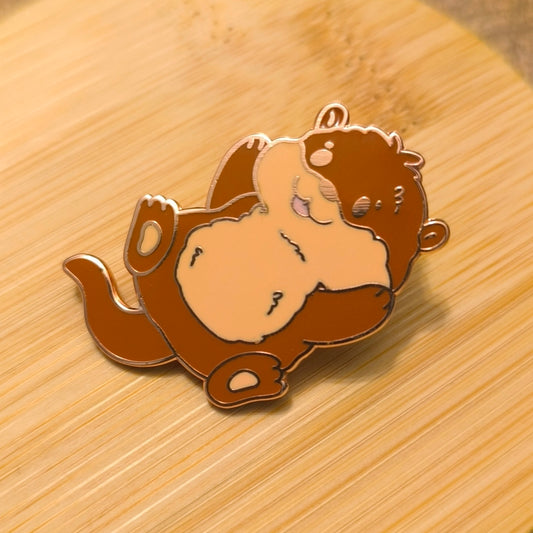 Opie the otter - enamel pin