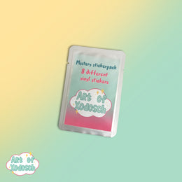 mystery sticker pack