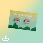 otter earrings