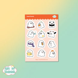 squad ghouls sticker sheet