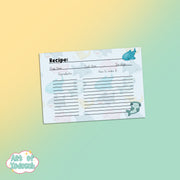 sharkies recipe cards