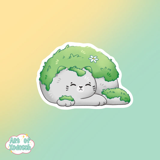 rock kitty sticker