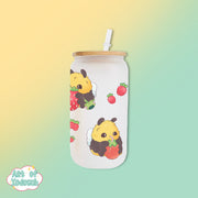 bumbleberry glass tumbler