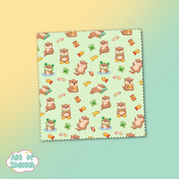Opie the otter - glasses cloth