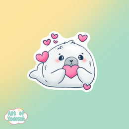 love seal - sticker