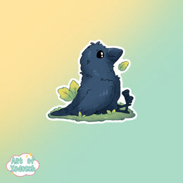 crow sticker