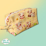 cow travel pouch