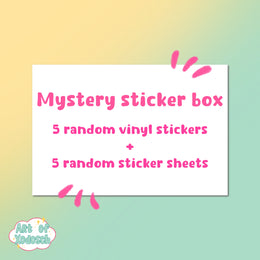 mystery sticker box