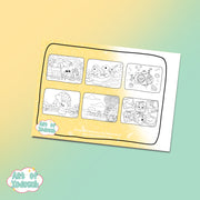 a colouring adventure - summer time - colouring book