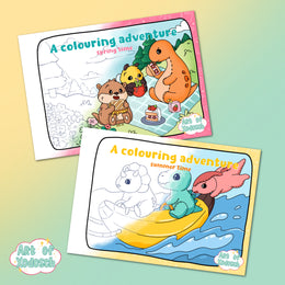 Colouring book bundle