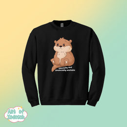 opie the otter unstable sweater