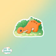 dino with Herbert sticker