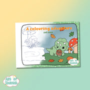 a colouring adventure - fall time - colouring book