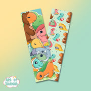 dino plush buddies bookmark