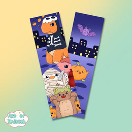 halloween bookmark