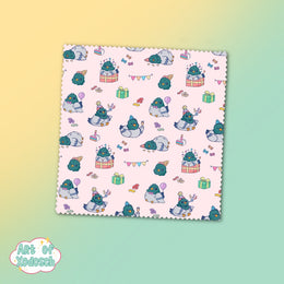 party pigeon - microfiber cloth