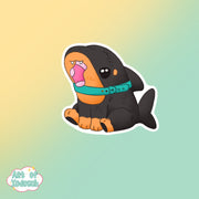 murphy the landschark 5 sticker