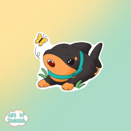 murphy the landschark 2 sticker