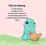 dino knuffies snail mail club - march