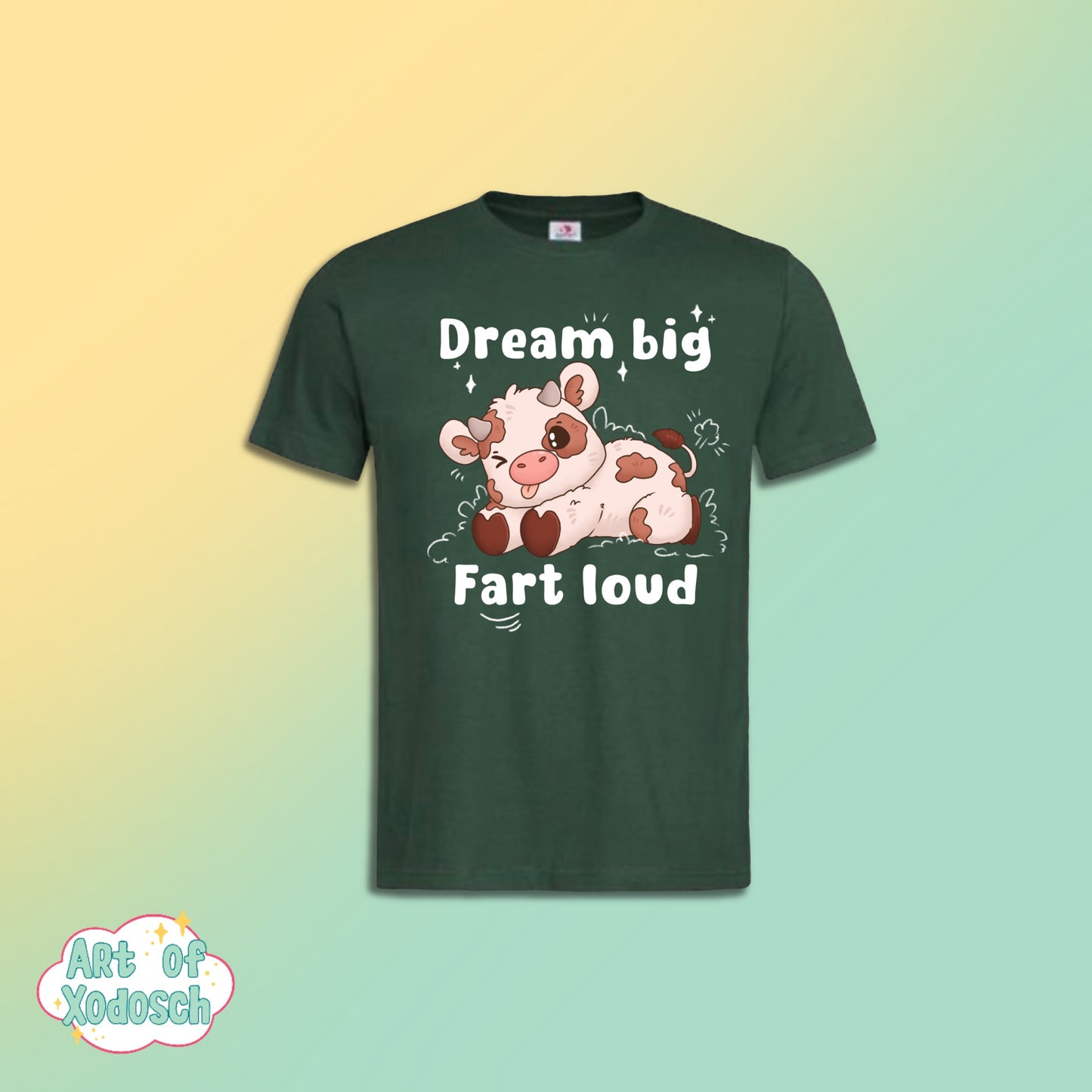 dream big fart loud t-shirt