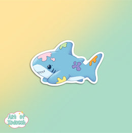 art sharkie sticker