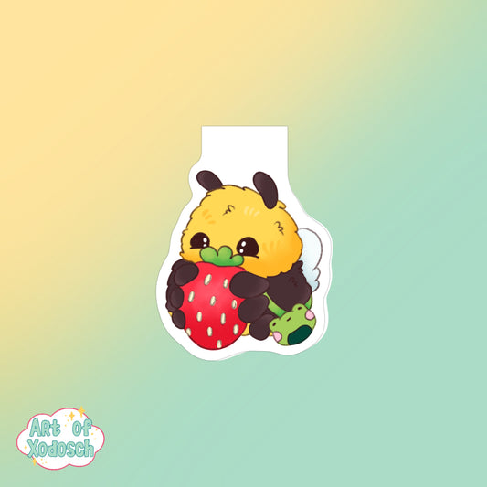 bumbleberry magnetic bookmark