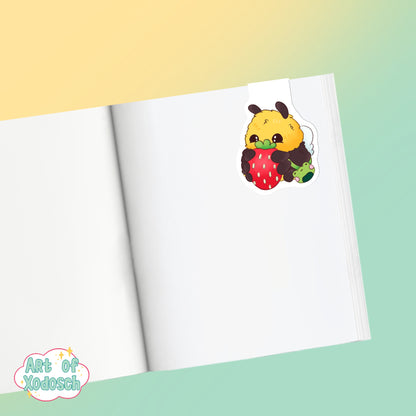 bumbleberry magnetic bookmark
