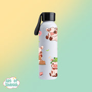 biscuit the cow - water bottle