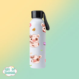 biscuit the cow - water bottle